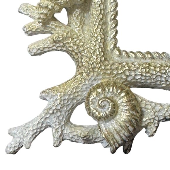 Nanette Lepore Coastal Collection 4x6 Photo Frame With Sea Shell & Coral Design - Picture 4 of 7